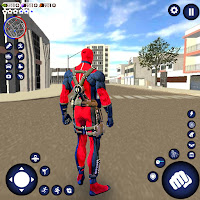 Miami Rope Hero Game Spider 3D