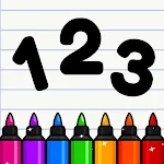 Numbers Tracing - Counting 123