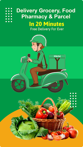Android application Mintoj :Grocery, Food & Parcel screenshort
