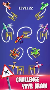 Airplane Parking Puzzle Game