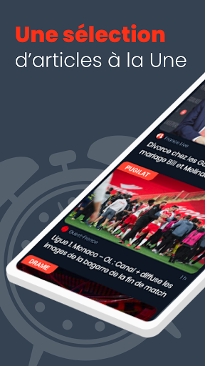 Android application France Live screenshort