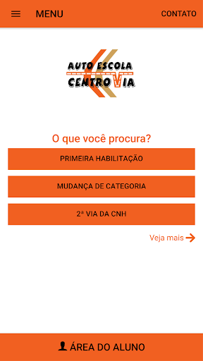 Android application Autoescola Centro Via screenshort