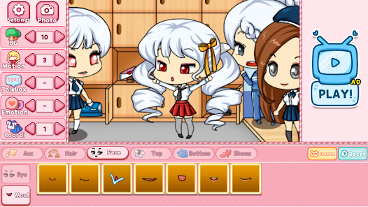 Captura de Pantalla 10 School Pretty Girl2 : dress up android