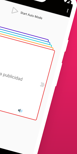 Practice Japanese Spanish Word Screen 2