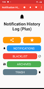 Notification History Log (Plus) 1.16.1 Apk 1