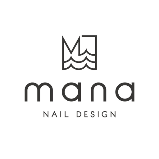 ネイルサロン mana NAIL DESIGN（マナネイルデ logo