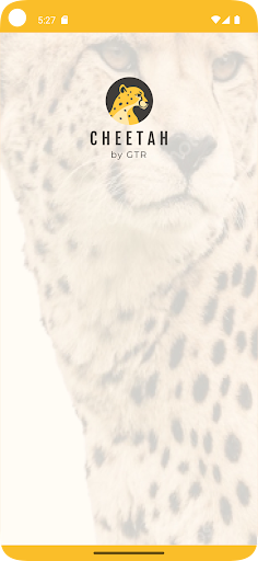 Android application Cheetah by GTR screenshort