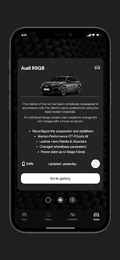 Android application Alanton Performance screenshort