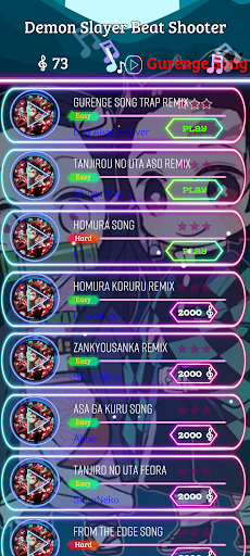 Demon Slayer Beat Shooter