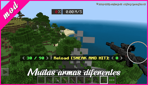 Visualização do aplicativo
