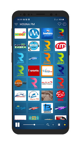 Android application Tunisia Radios - All FM Radios screenshort