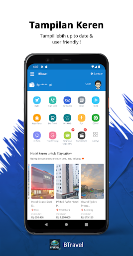 Android application BTravel screenshort