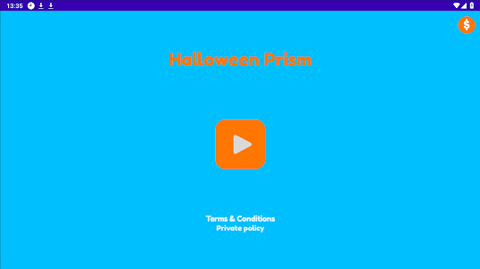 Halloween prism