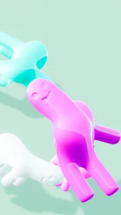 Juicy Squish Neon Horse