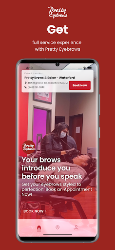 Android application Pretty Eyebrows screenshort