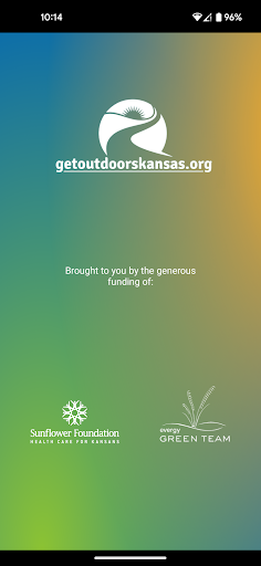 Android application getoutdoorsKS screenshort