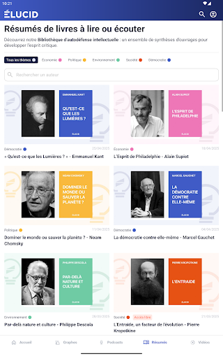 Elucid, média indépendant screenshot 17