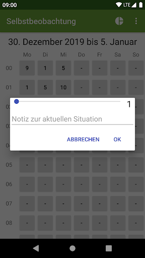 Selbstbeobachtung Screen 3