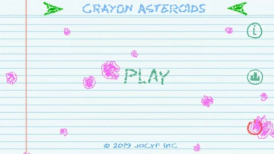 Crayon Asteroids