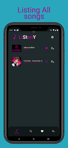 Listeny Screen 2