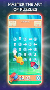 Sweep Puzzle - Tap Arrows Away