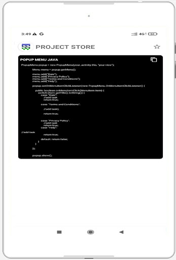 SketchStore Projects