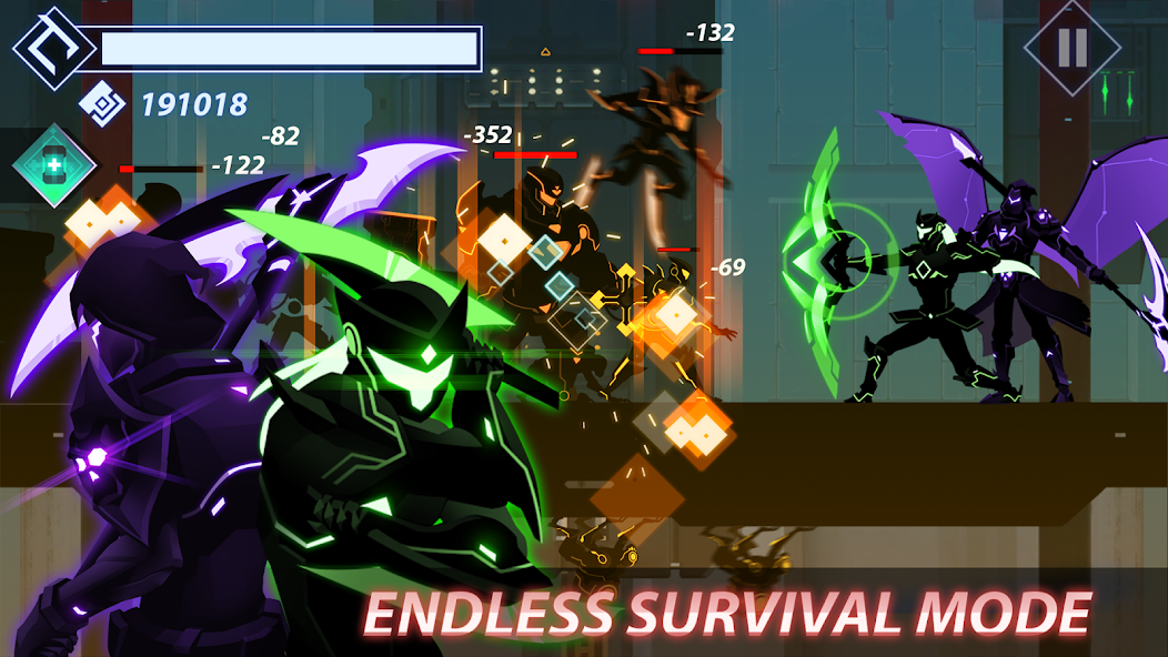 Overdrive - Ninja Shadow Revenge 1.8.46 APK + Мод (Unlimited money) за Android