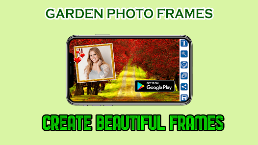 Garden Photo Frame Editor  screenshots 1