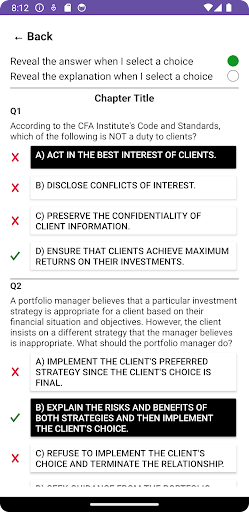 CFA Level 1 Mock Exam