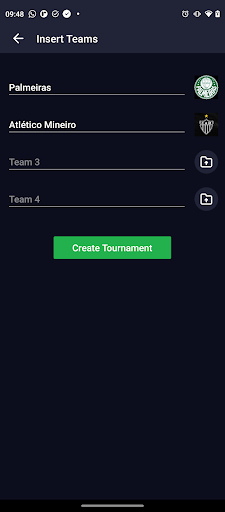 Tournament Manager Screen 3