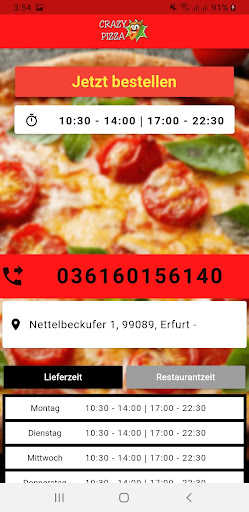 Crazy Pizza Screen 2