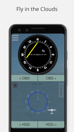 Android application Radio Navigation Aids Trainer screenshort
