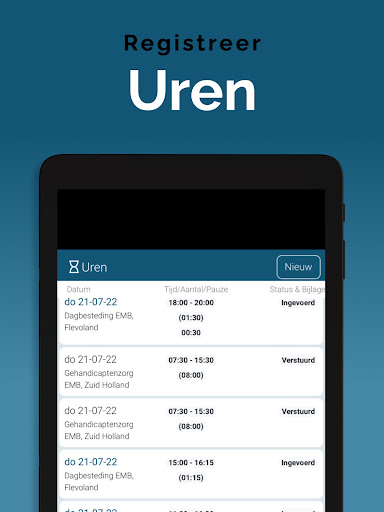 Nexuszorgprofessionals Screenshot