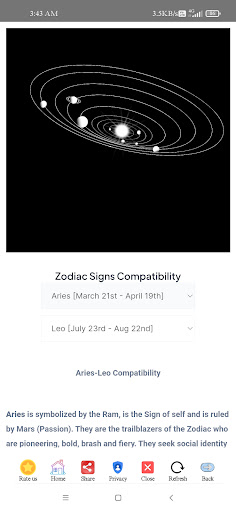 Birth Chart Compatibility Screen 2
