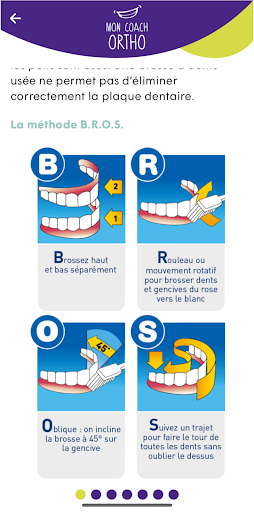 Android application Mon Coach Ortho screenshort