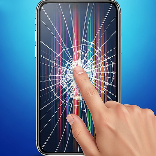 Fake Broken Screen Prank