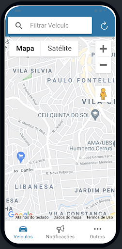 Android application IodSat screenshort