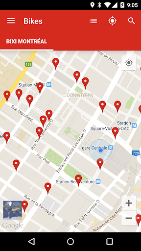 Montreal BIXI Bike - MonTrans… Screen 3