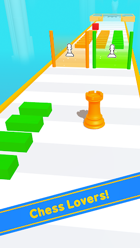 Android application Chess Run 3D screenshort