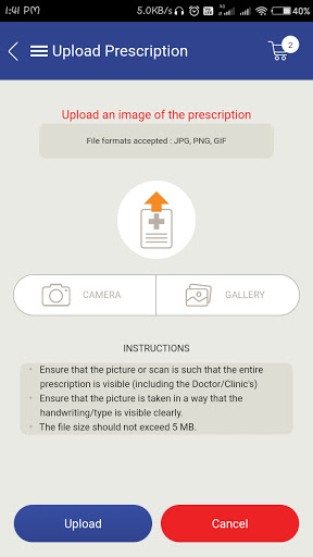 Android application VIBHU HEALTH screenshort