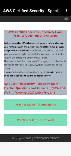 Android application Security - Specialty Exam Prep screenshort