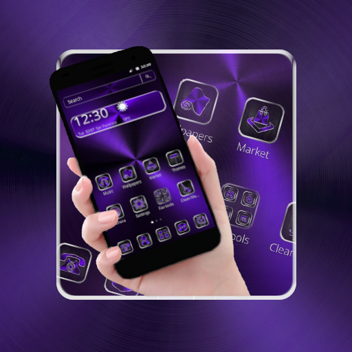 Purple Black Business Theme