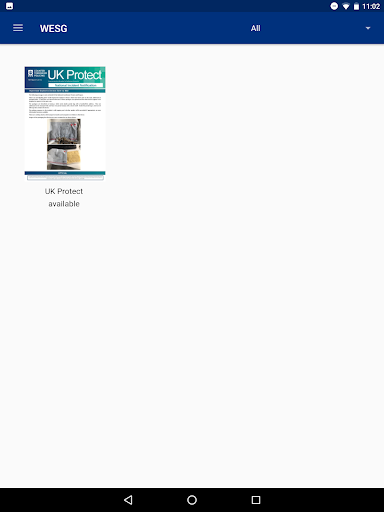 WESG Crisis Management App Screen 3