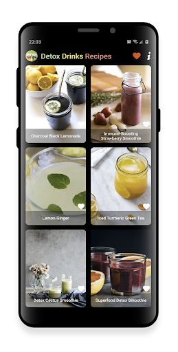 Detox Drinks Screen 2