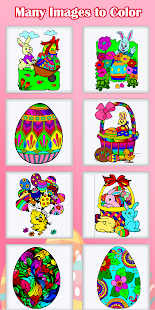 Adult Easter Eggs Color By Number-Paint By Number