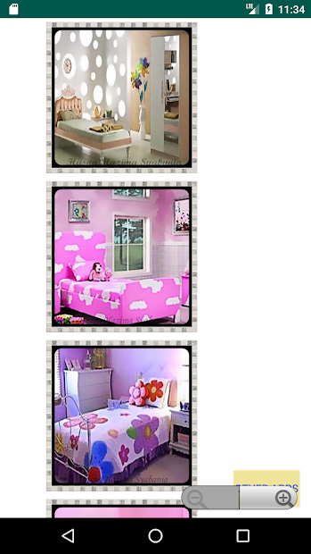Captura de Pantalla 18 Diseño niñas Dormitorio android