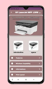 HP LaserJet MFP 135W Guide