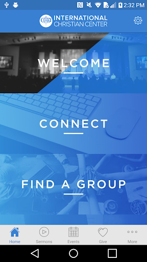 Android application International Christian Center screenshort