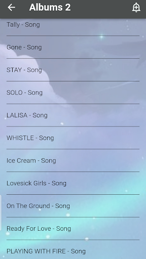 Blackpink All Songs All Albums Screen 3