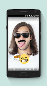 Moustachinator: Selfie Sticker - Apl Di Google Play